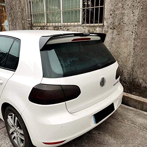 WSJXDJ Alerón ABS Negro alerón Trasero para Volkswagen VW Golf 6 MK6 Spoiler 2009 2011 2012 2013 Cover