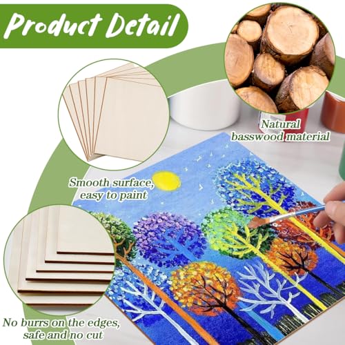 Madera contrachapada 2mm para carpintería de bricolaje y fabricación de modelos 4