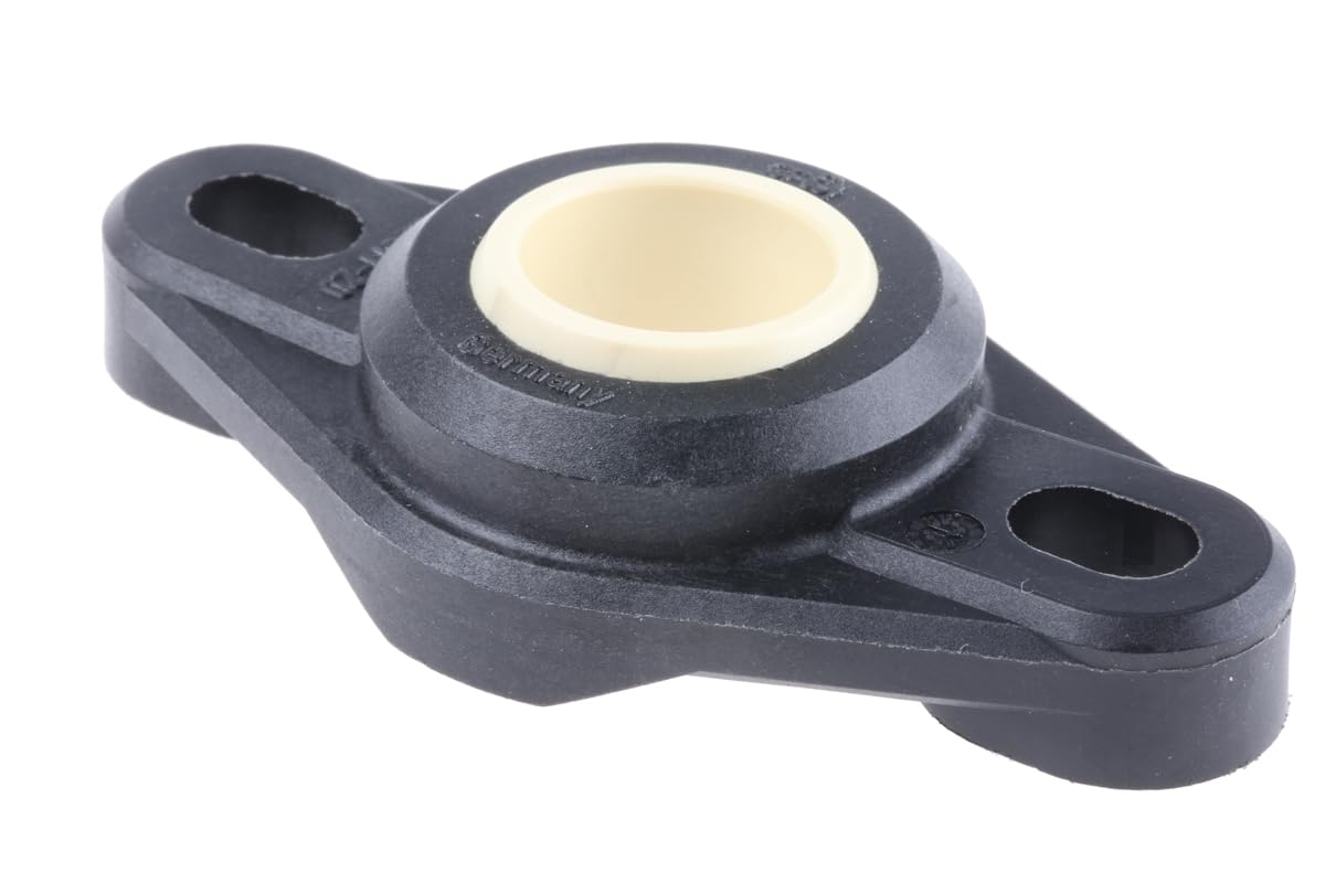 Igus 2-Loch Lagereinheit aus Iglidur W300, Igumid G, Innen-Ø 20mm, 47mm x 89mm