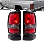 EPIC LIGHTING OE Style Replacement Rear Brake Tail Lights Assembly Compatible with Dodge 1994-2002 Ram Pickup Left Driver & Right Passenger Sides Pair