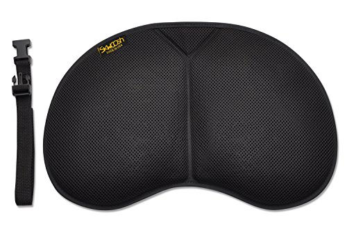 Skwoosh Universal Seat Pad fits Kayak Canoe Row Dragonboat Outrigger Boats with Gel Comfort Cushion | Paddle Saddle Made in USA
