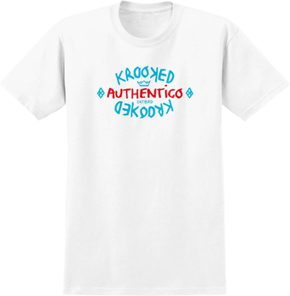 Krooked Authentico Large White Short Sleeve