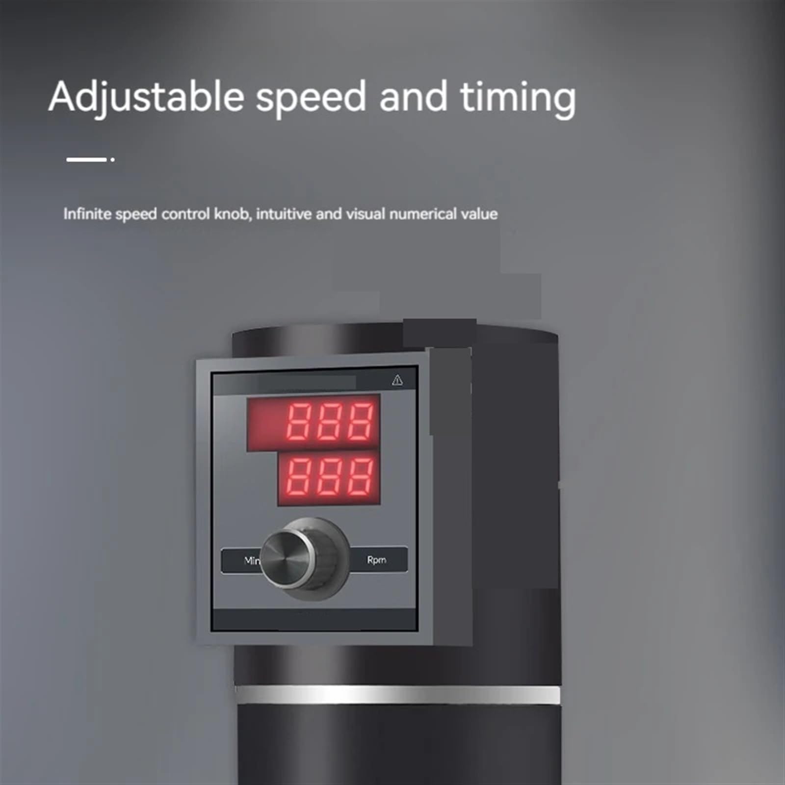 Agitador magnético, Mezclador eléctrico mecánico de líquidos Agitador laboratorio cabeza con pantalla digital Equipo(JB-160)