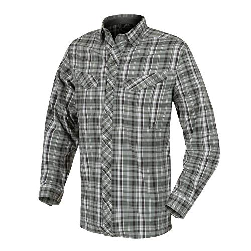 Helikon-Tex Defender Mk2 Pilgrim chemise anti-déchirure et respirante blue plaid homme
