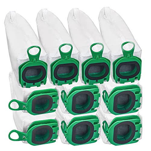DrRobor 10 Stück Staubsaugerbeutel für Vorwerk Kobold VB100 FP100 Ersatz Premium Filtertüten für Kobold vb 100 fp 100 Akku-Staubsauger