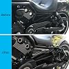 H RUO Gloss Black Tank Side Frame Covers Fits for Harley V-ROD NIGHT-ROD SPECIAL VRSCF MUSCLE 2007-2017