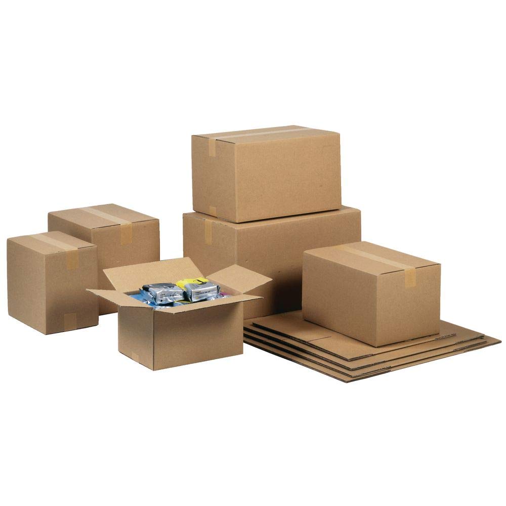 IMBALLAGGI 2000 - Scatole Trasloco a Onda Singola 25x20x20, Pack da 15 Scatole Cartone Resistenti e Durevoli, Scatoloni per Trasloco e Spedizioni - Cartoni per Traslochi, Imballaggio e Deposito