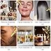 Teaaha 10 Pack Mini Dropper Bottles for Travel, 3ml Small Sample Essential Cuticle Oil Bottle with Gold Cap, Clear Empty Vails for Cosmetic Perfume