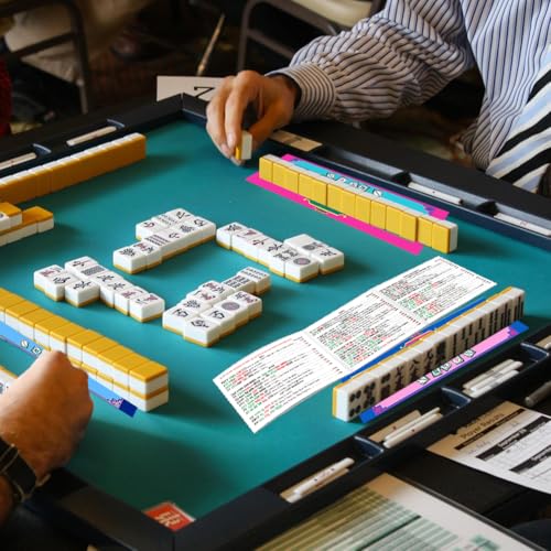Bolsa práctica para accesorios de Mahjong 4 piezas miniatura 4