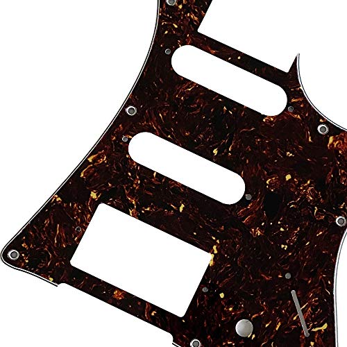 Pickguard personnalisé pour guitare Ibanez RG40 HSS Style (4 plis marron tortue) - Les Beatles, Paul McCartney, John Lennon, RIngo Starr, George Harrison Pickguard personnalisé pour guitare Ibanez RG40 HSS Style (4 plis marron tortue) – Image 6
