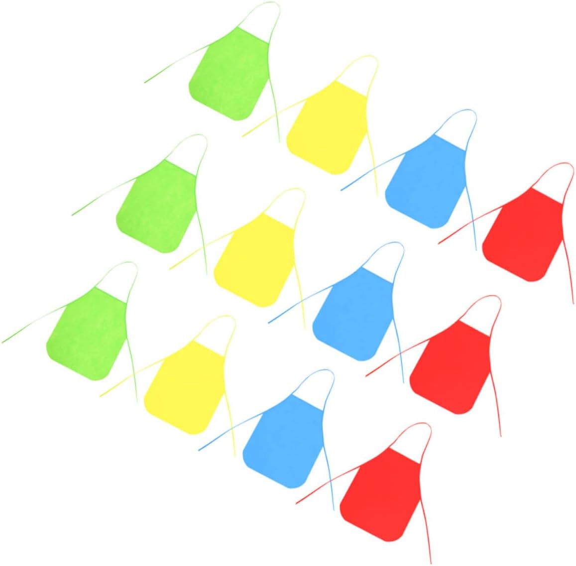 YARNOW Non-woven Apron for Pink Mess Bake Smocks Sprinkle Boys Painting Cotton Funny Art Craft Waterproof