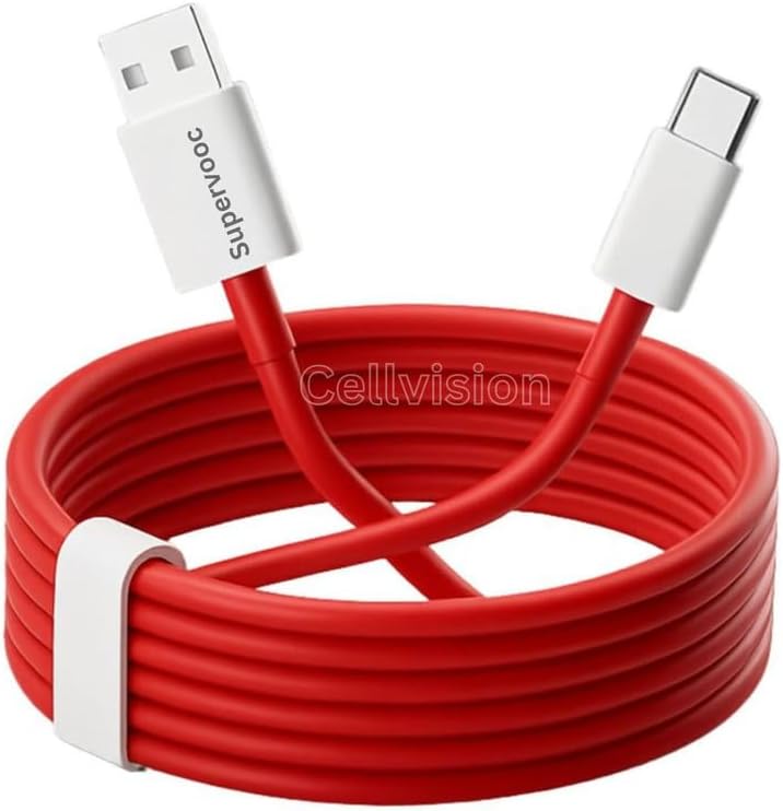- 80W Supervooc Fast USB Type C Charging Cable for Samsung galaxy S24 FE, S24 Plus 5G, S24 Ultra, S25, S25 Edge, S25 Plus, S25 Ultra, S8, S8+ usb Data Sync -RED AA