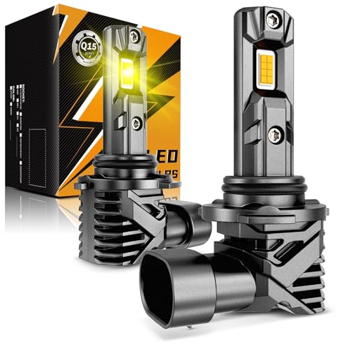 Image of Auxbeam Q15 Series 9006 Fog Lights Yellow Offroad Light 18000LM