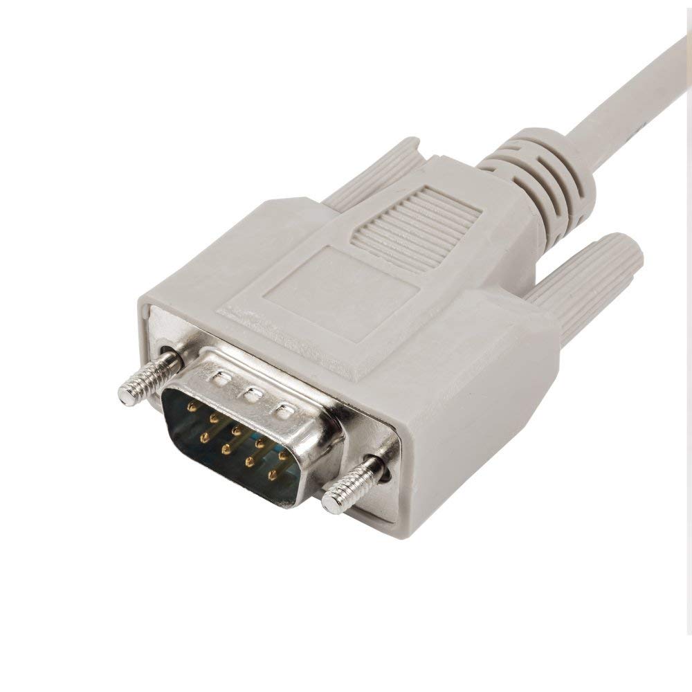 AKYGA RS-232 Kabel & USB Adapter Set | DB9 Buchse Auf Buchse 2m + USB Zu RS-232 Konverter 1m | Für Serielle Kommunikation