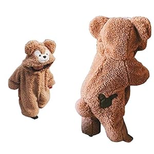 Ruibaolai Coveralls For Babies & Kids, Rompers With Legs, Onesie, Costume For Boys/Girls, Pajamas, Cold Protection, Sweatshirt, Fashion