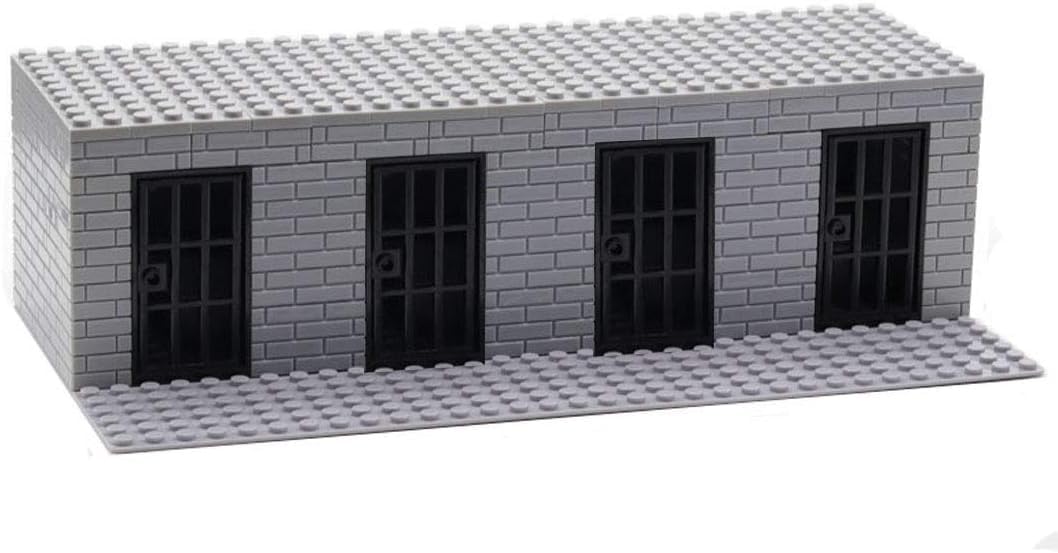PHYNEDI Military Series Sentry Jail Bricks Model Set, Simulation Military War Scene Equipment Accessories, DIY Creative Education Stem Building Kit