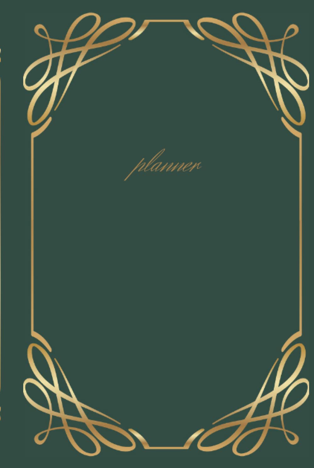 6 Month Undated Planner with Wellness and Reading Journal inside