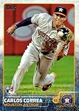 2015 Topps Update Baseball #US174 Carlos Correa Rookie Card - His official Topps Rookie Card!