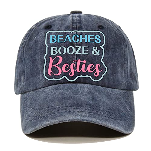 Image of Vintage Country Adjustable Cotton Cap for Women | Funny Printed Outdoor Hat, Ideal Birthday Present