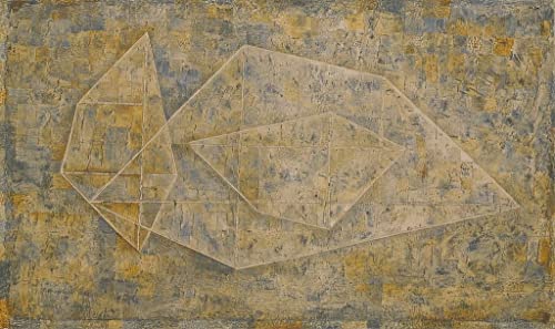 Toile Paul Klee P Quatorze 60x90cm pour habiller un grand mur vide