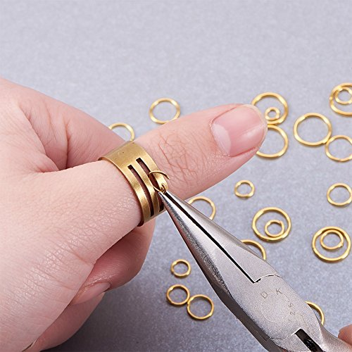 Pandahall 1 Scatola Anellini in Ferro Anellini