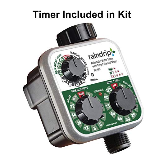 Raindrip-R560DP-Automatic-Watering-Kit-for-Container-and-Hanging-Baskets-Water-up-to-20-plants-with-this-kit-Black Raindrip-R560DP-Automatic-Watering-Kit-for-Container-and-Hanging-Baskets-Water-up-to-20-plants-with-this-kit-Black
