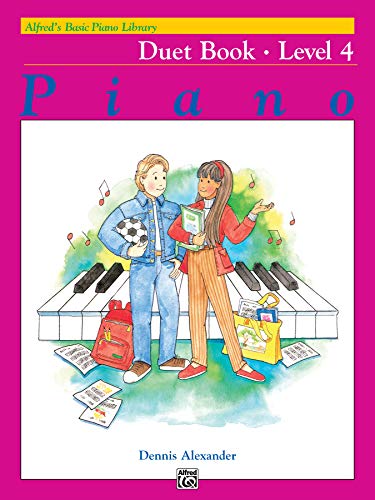 Alfred's basic piano library duet book lvl 4