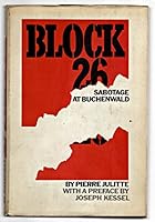 Block 26: sabotage at Buchenwald B0006BTYMS Book Cover
