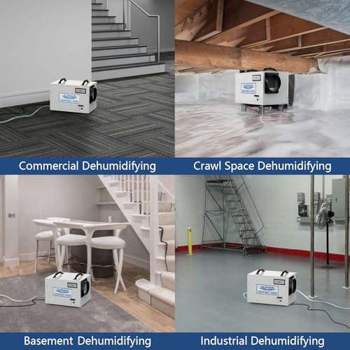 Image of ALORAIR 120 Pints Commercial Dehumidifier with Drain Hose for Crawl Space
