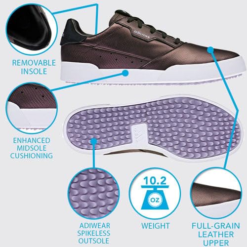 adidas Women's Adicross Retro Spikeless Golf Shoe2