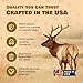 Extra Small 4 Pack (Splits) All Natural Premium Grade A. Elk Antler Chew. Naturally Shed, Hand-Picked, and Made in The USA. NO Odor, NO Mess. GUARENTEED SATISIFACTION. for Dogs 10-20 lbs