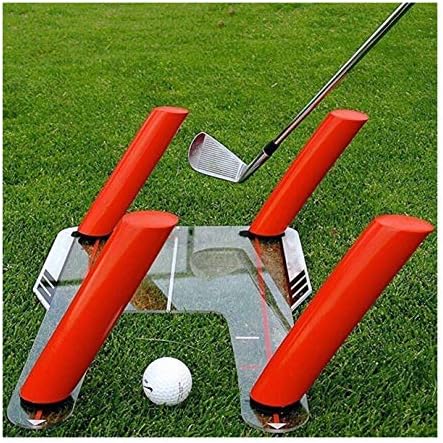 Amazon ゴルフアライメントトレーナーエイドスイングトレーニングスピードトラップ練習ベース4スピードゴルフアクセサリーツール Warmheat スイング練習機