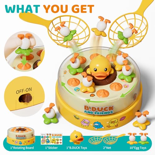 B.Duck Catch and Bounce Juego para Niños 4-6 miniatura 6