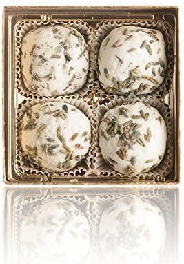 OCEANE Shea Butter & Lavender Bath Truffles with Dead Sea Salts