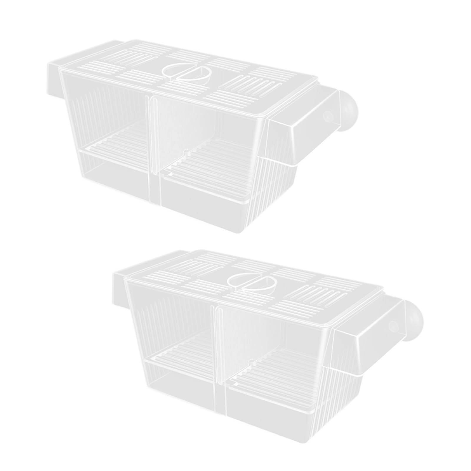 Boîte d'élevage pour poissons incubateur transparent d'aquarium