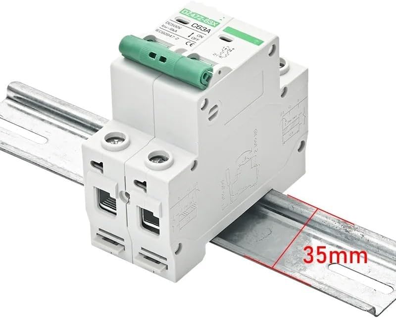 DC Circuit Breaker MCB 250V 500V 1000V 16A 32A 40A 63A100A 125A 1/2/3/4 Poles Photovoltaic Switch Solar Panel Protector(2P DC1000V,40A)
