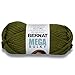 Bernat Mega Bulky Yarn 10.5oz - JUMBO Gauge 100% Acrylic - Eucalyptus - For Crochet, Knitting & Crafting