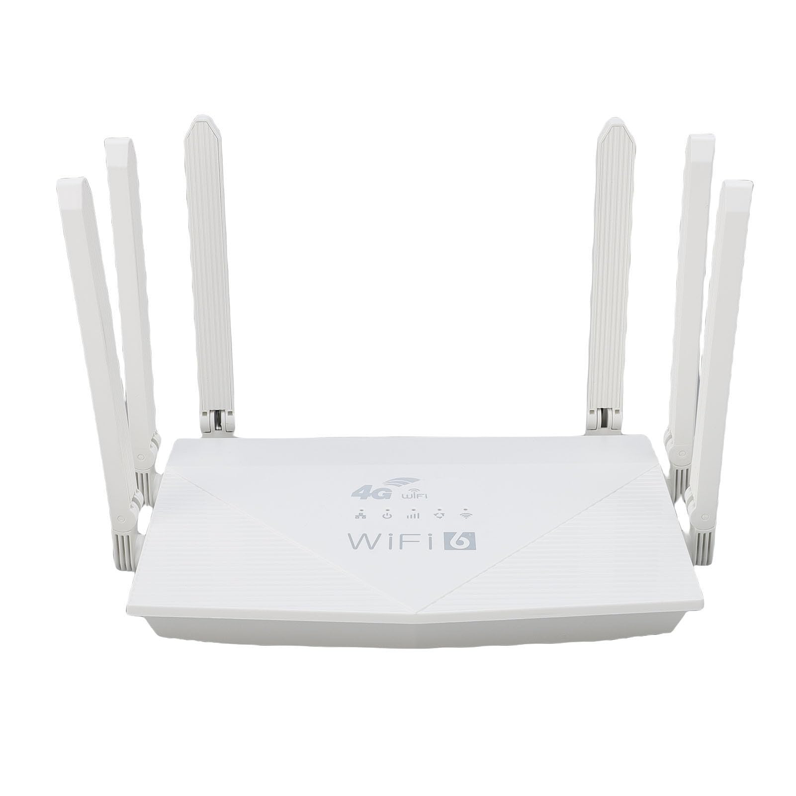 Zunate Router WiFi 6 Scheda SIM 4G LTE |Router Wireless CPE da 300 Mbps con 6 Antenne per Viaggi all'aperto in Rete Domestica