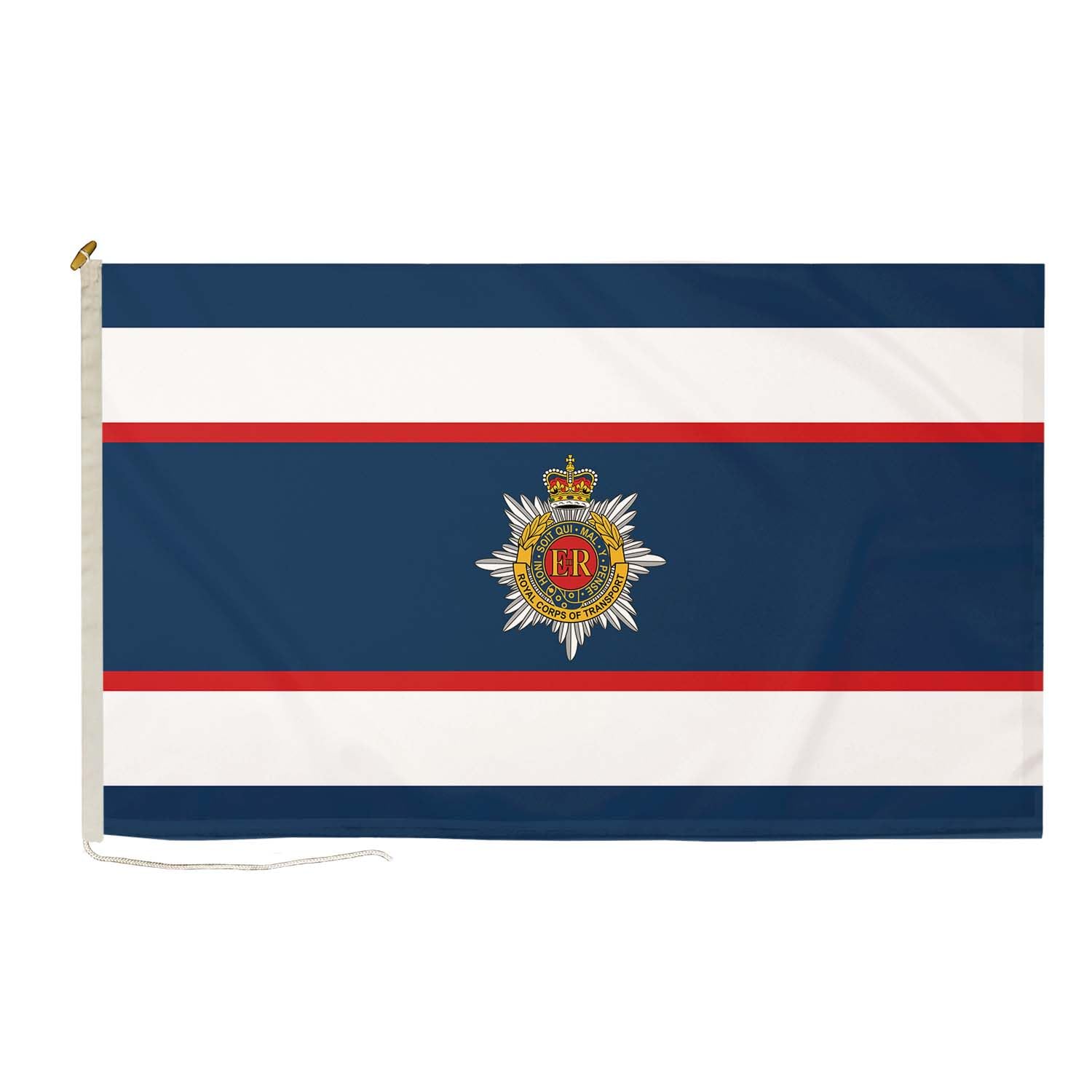 Drapeau Royal Corps of Transport équipé d'une attache à bascule