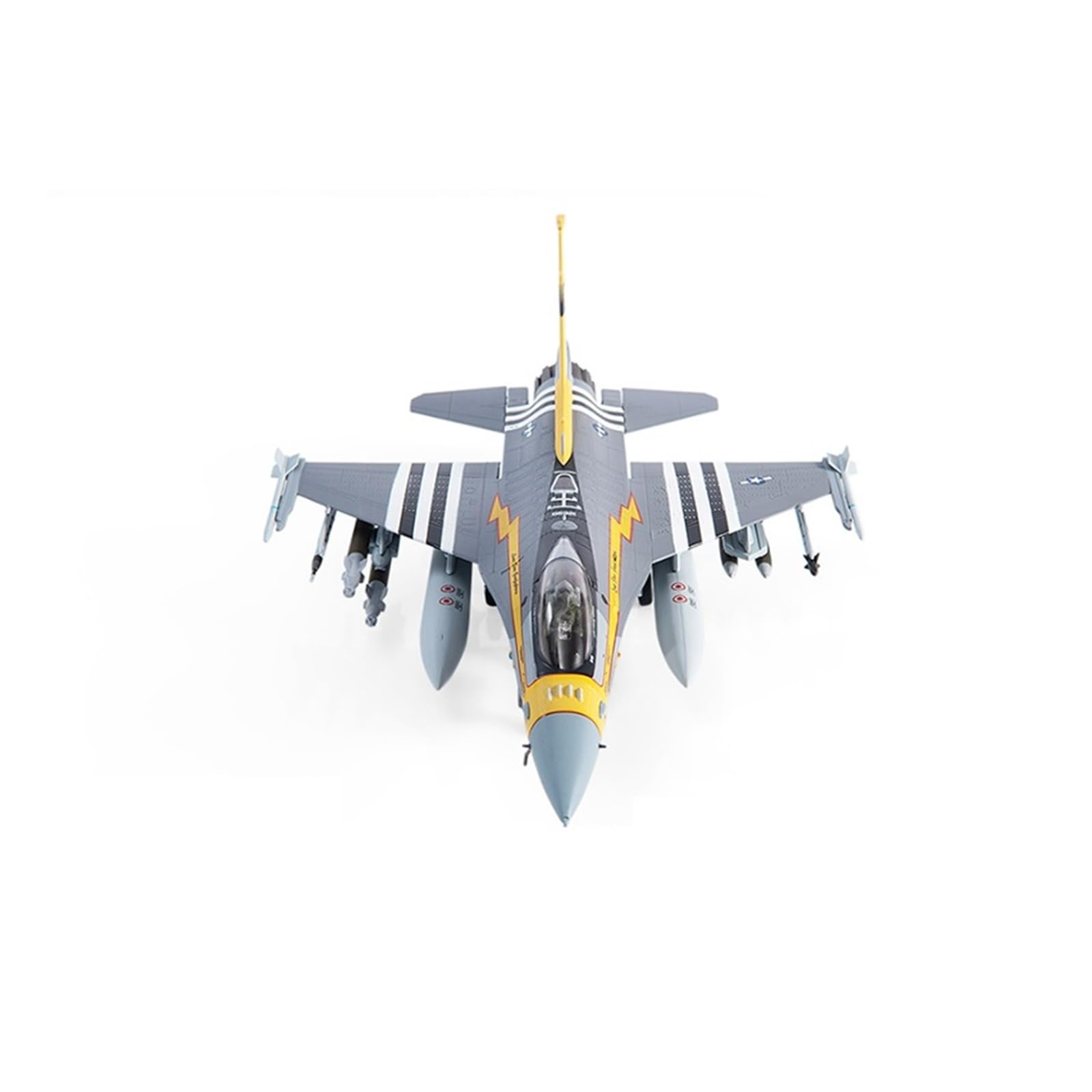 CLMJHG Vintage Classics samolot odlewany stop metalu dla F-16C F16 US Air Force Model 1/72 skala samolot samolot myśliwiec zabawkowy model do kolekcji