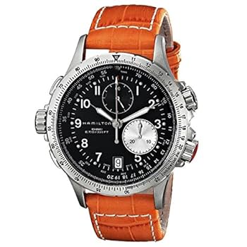 Amazon.co.jp: HAMILTON Khaki E.T.O. Chronograph 10気圧防水