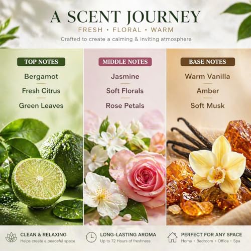 Aceite esencial para difusor hotel, 250ml aroma floral miniatura 5