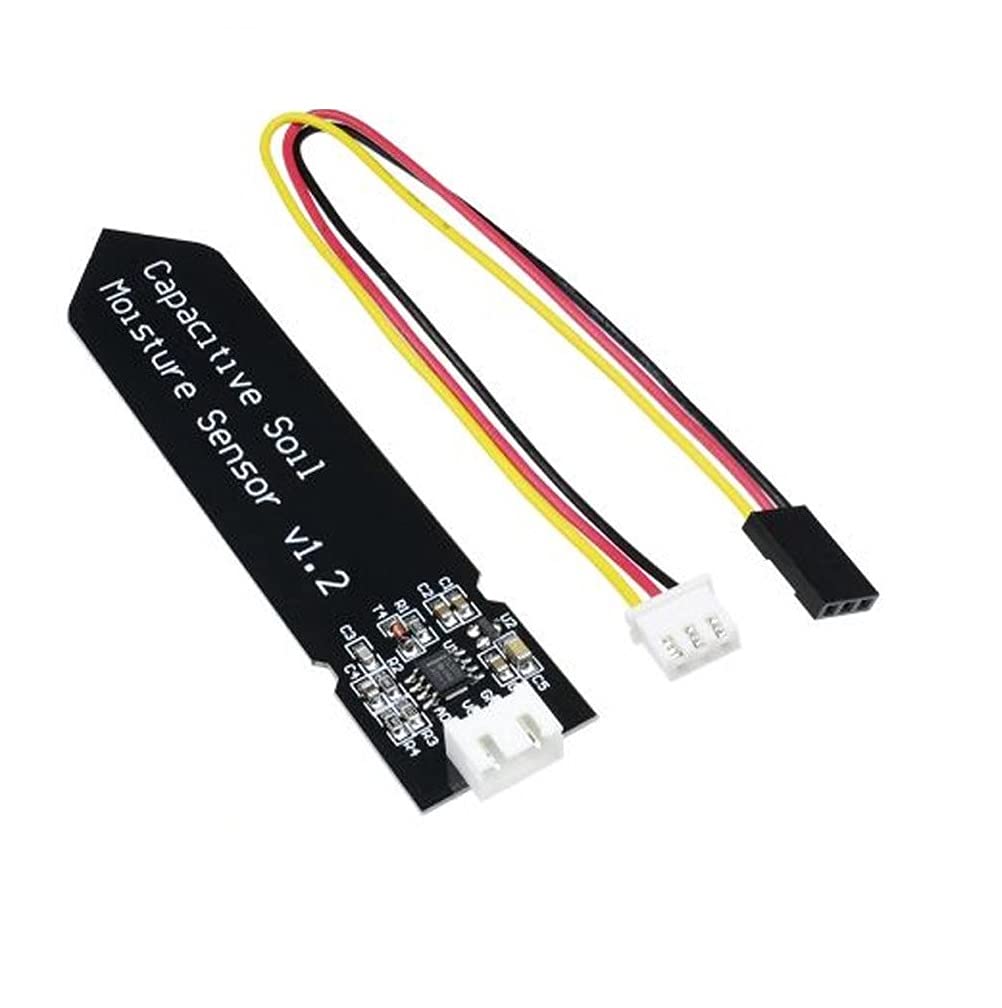 See full amazon price history chart for Capacitive Soil Moisture Sensor V1.2 Corrosion Resistant + Analog Sensor Cable x 1pc Capacitive Soil Moisture Sensor V1.2 Corrosion Resistant + Analog Sensor Cable x 1pc (B09FK2MZHZ) Amazon Price History, Amazon Price Tracker