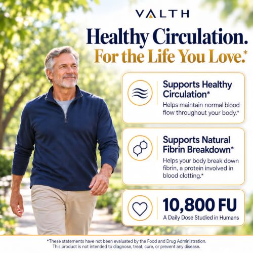 VALTH Nattokinase 10800 FU Capsules