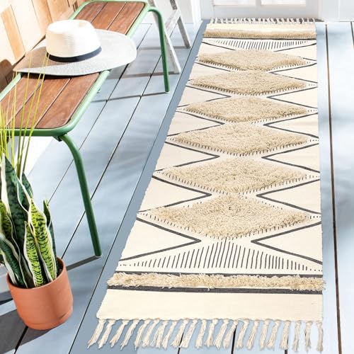 LEEVAN Boho Runner Rug 2'x8'