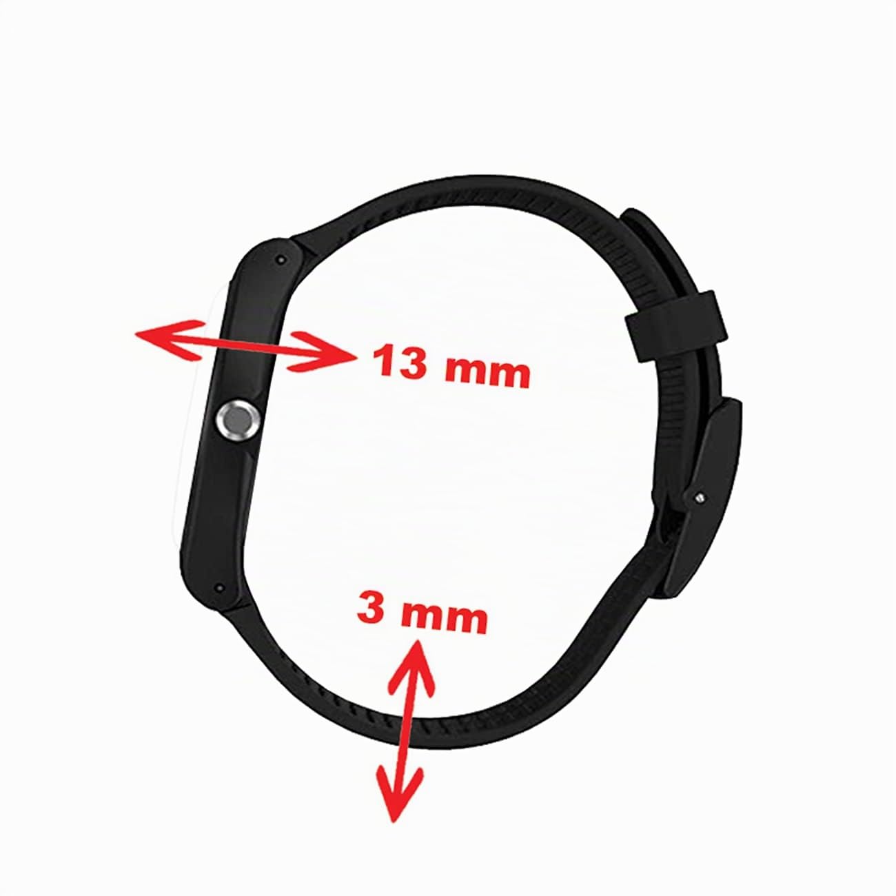Orologio Personalizzato ultra leggero unisex - SOFT GUM - Stampa alta definizione
