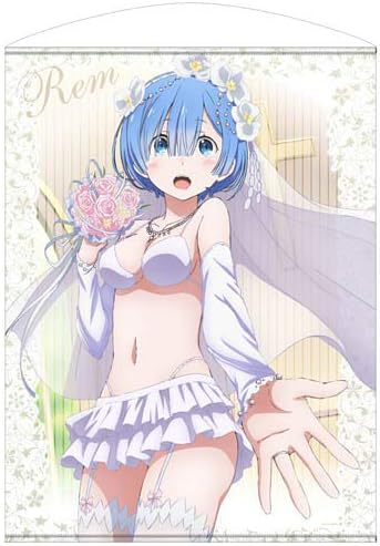 Amazon Re ゼロから始める異世界生活 ウェディングレム 100cmタペストリー アニメ 萌えグッズ 通販