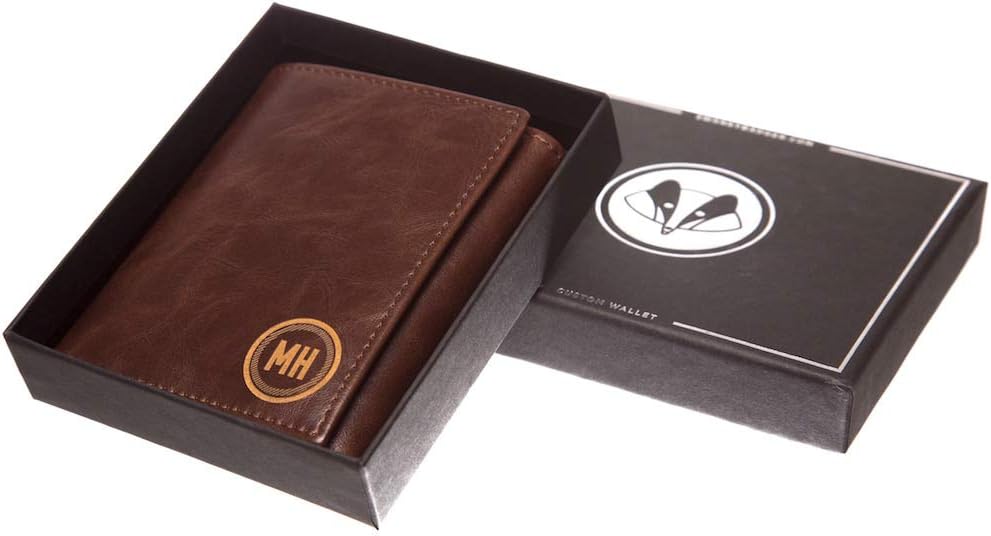 Swanky Badger NEW Personalized Wallet - Trifold Wallet, ID & Card Slots