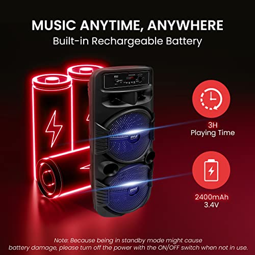 Pyle PPHP2835B Portable Bluetooth Pa Speaker System thumb #4