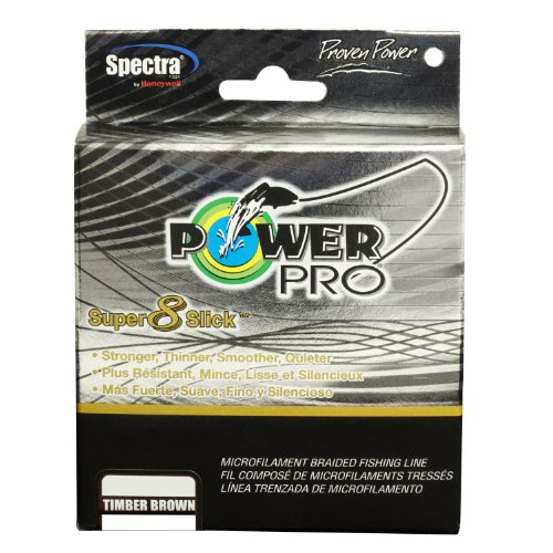 PowerPro 31100100300T Super 8 Slick Braided Fishing Line 10Lb 300